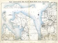 Port Washington, Sea Cliff, Glen Cove, Nassau County 1906 Long Island